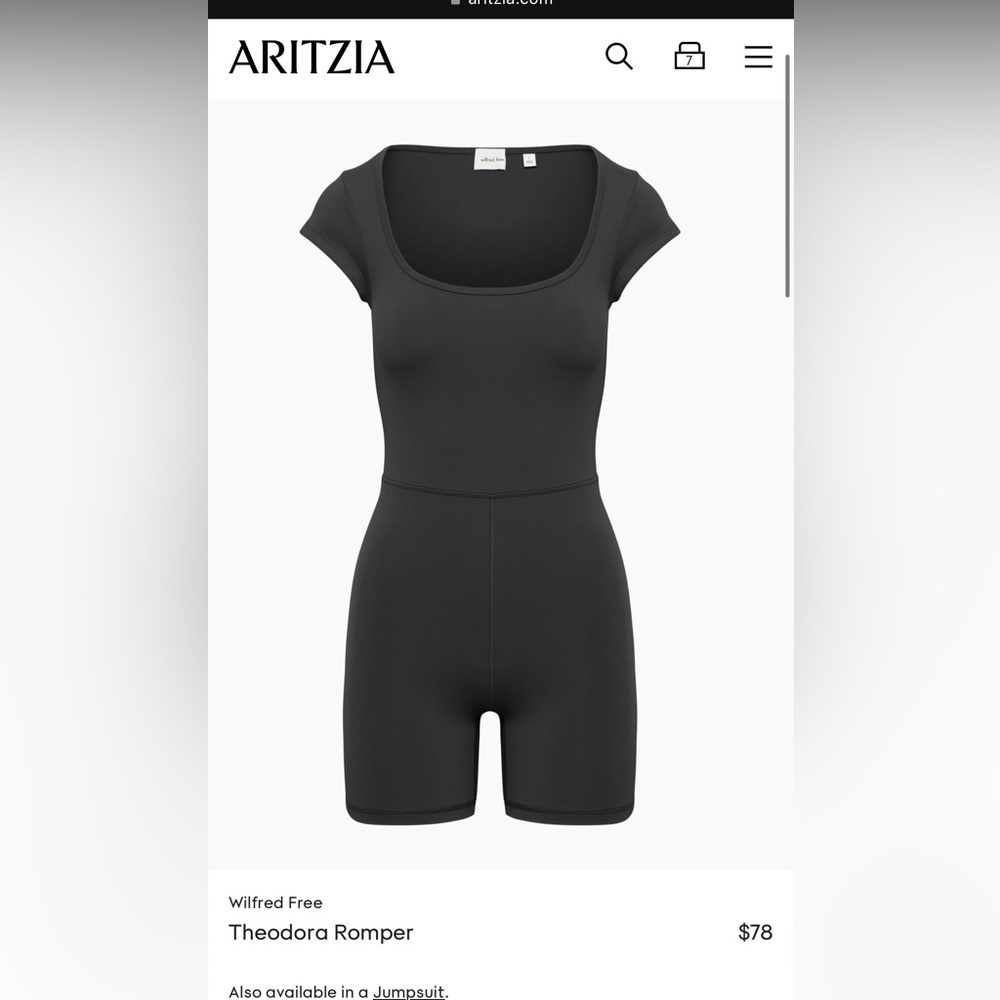 Aritzia Wilfred Free Theodora Romper